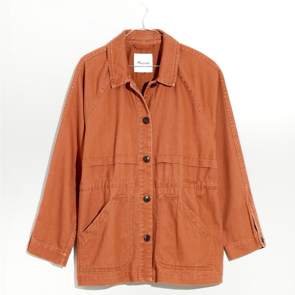 Madewell Ashgrove Chore Jacket in Warm Umber